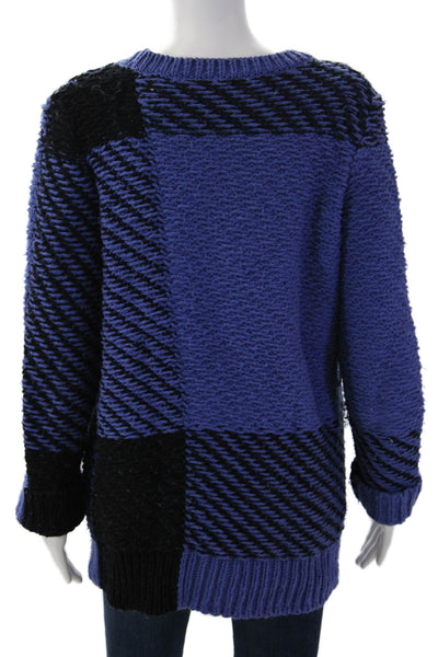 Rag & Bone Unisex Pullover Sweater Black Crew Neck 65% Cotton 35% Wool Size S