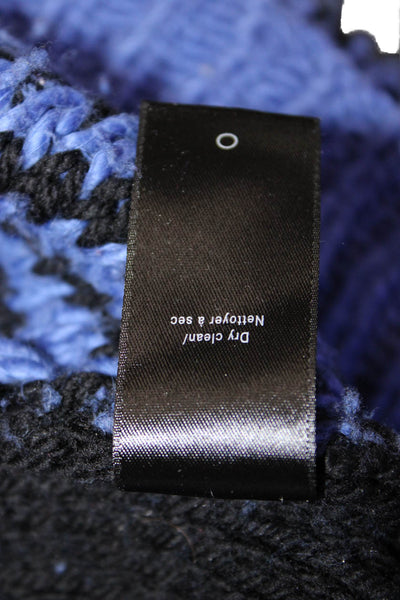 Rag & Bone Unisex Pullover Sweater Black Crew Neck 65% Cotton 35% Wool Size S