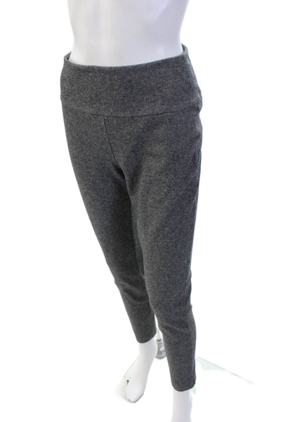 Theory Womens Ankle Jegging Pants Dark Gray Size M