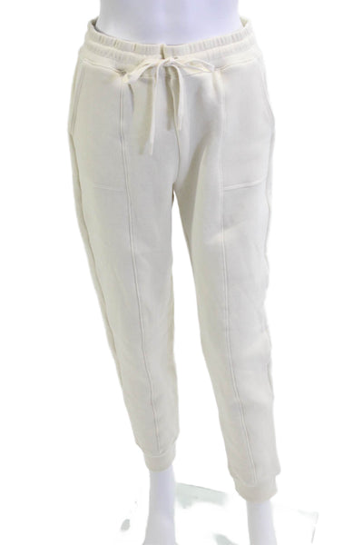 Beyond Yoga Women Beige Jogger Sweatpants Drawstring Size XS