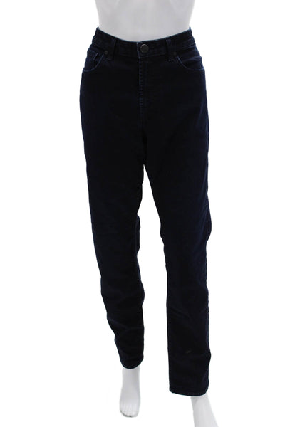 Monfrere Unisex Dark Blue Mom Straight Jeans Size 32