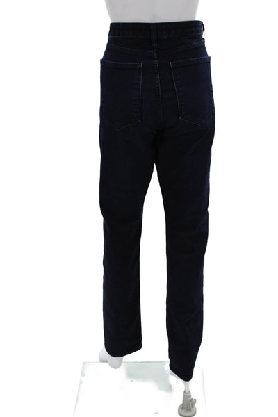 Monfrere Unisex Dark Blue Mom Straight Jeans Size 32
