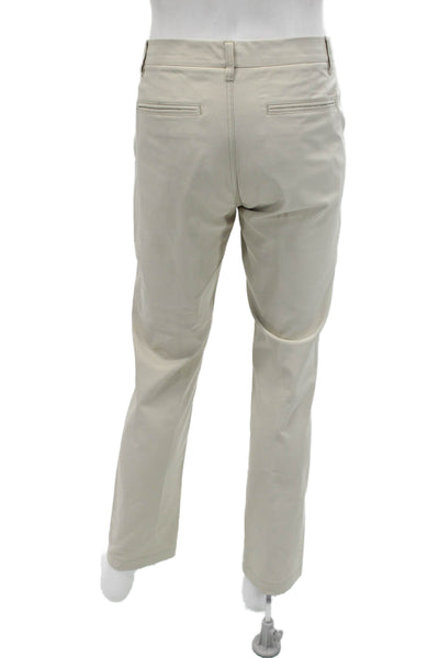 Bonobos Mens Chinos Beige Polyester Button Fly Size 32