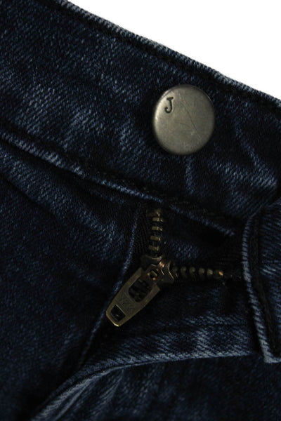 J Brand Women Skinny Ankle Jeans Dark Blue Mid Rise 28 Inseam Size 30