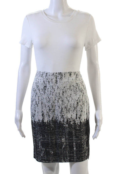 Elie Tahari Women Black Straight Pencil Skirt Size 6