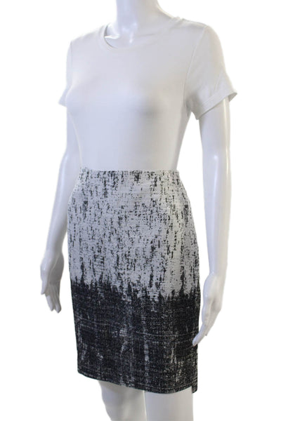 Elie Tahari Women Black Straight Pencil Skirt Size 6