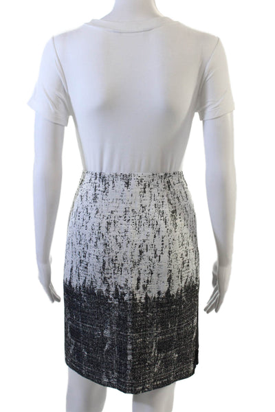 Elie Tahari Women Black Straight Pencil Skirt Size 6
