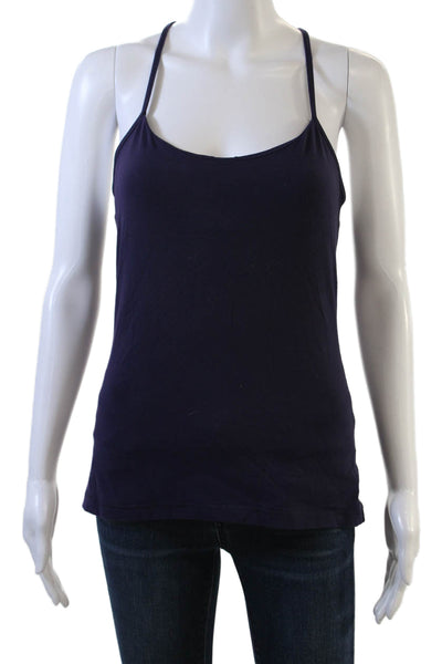 Lululemon Womens Dark Blue Nylon Basic Camisole Size 4