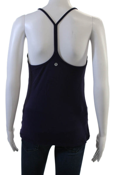 Lululemon Womens Dark Blue Nylon Basic Camisole Size 4