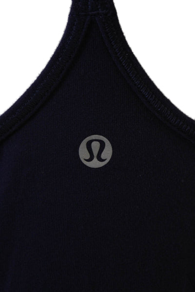 Lululemon Womens Dark Blue Nylon Basic Camisole Size 4