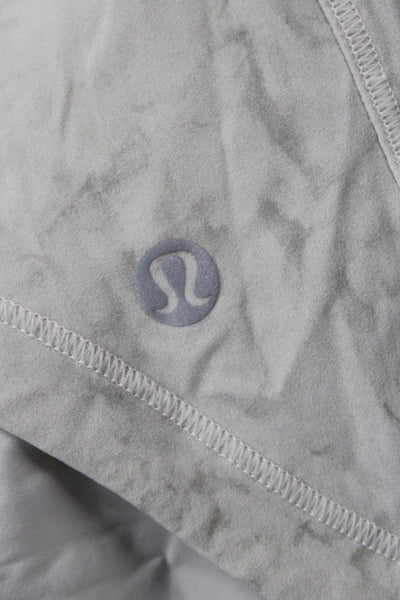 Lululemon Womens Gray Nylon Basic Crew Neck Tank Size 4