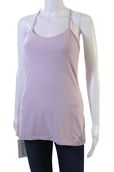 Lululemon Womens Basic Camisole Pink Nylon Round Neck Sleeveless Size 4