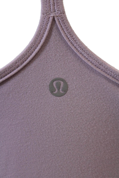 Lululemon Womens Basic Camisole Pink Nylon Round Neck Sleeveless Size 4