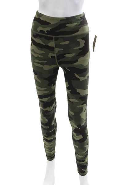 J Crew Women Ankle Jeggings Green Camo Cotton Size S