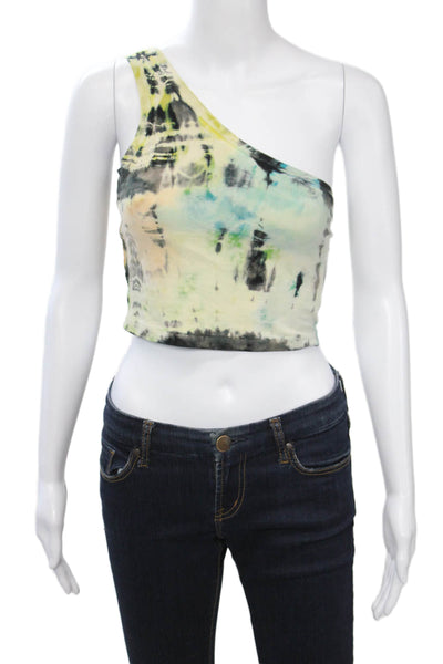 Cotton Citizen Women Cropped Sleeveless Black Tank Size S