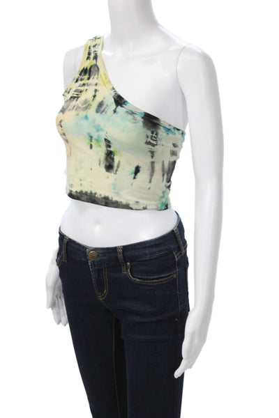 Cotton Citizen Women Cropped Sleeveless Black Tank Size S