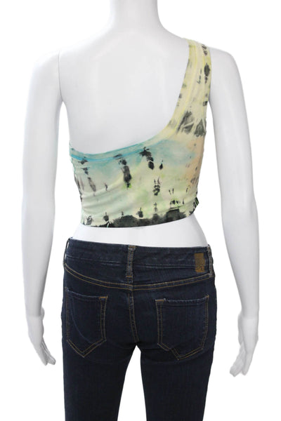 Cotton Citizen Women Cropped Sleeveless Black Tank Size S