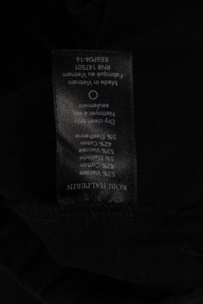 Kobi Halperin Womens Black Sweatpants Designer Size XS