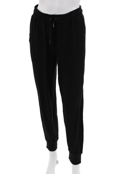 Splendid Womens Jogger Sweatpants Black Drawstring Modal Blend Size XS