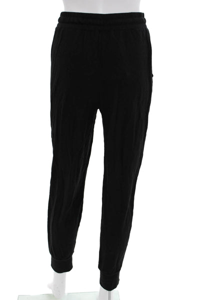 Splendid Womens Jogger Sweatpants Black Drawstring Modal Blend Size XS