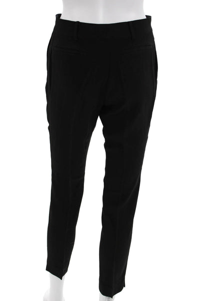 Ramy Brook Womens Ankle Dress Pants Black Button Size 00