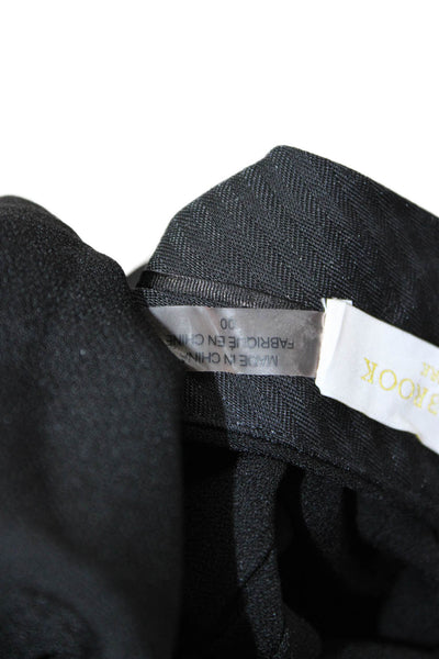 Ramy Brook Womens Ankle Dress Pants Black Button Size 00