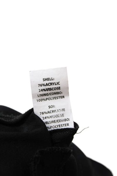 Ramy Brook Womens Ankle Dress Pants Black Button Size 00
