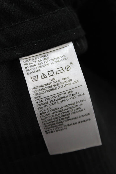 Banana Republic Mens Black Dress Jogger Pants Size 33