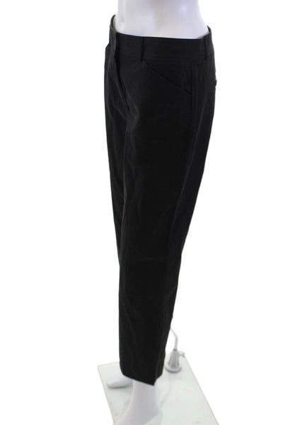 Theory Womens Ankle Cropped Dress Pants Black Size 4