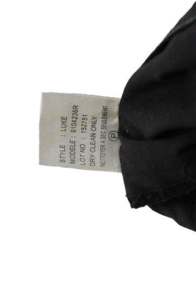 Theory Womens Ankle Cropped Dress Pants Black Size 4