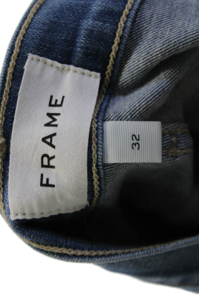 Frame Womens Ankle Mom Jeans Blue High Rise Size 32