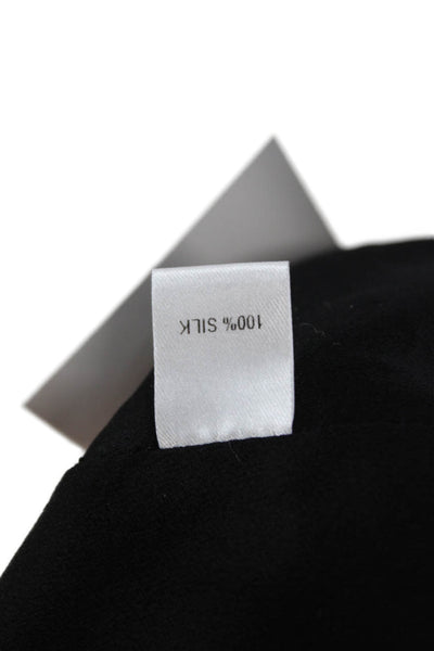 Cushnie Et Ochs Women Silk V Neck Sleeveless Camisole Black Size 2