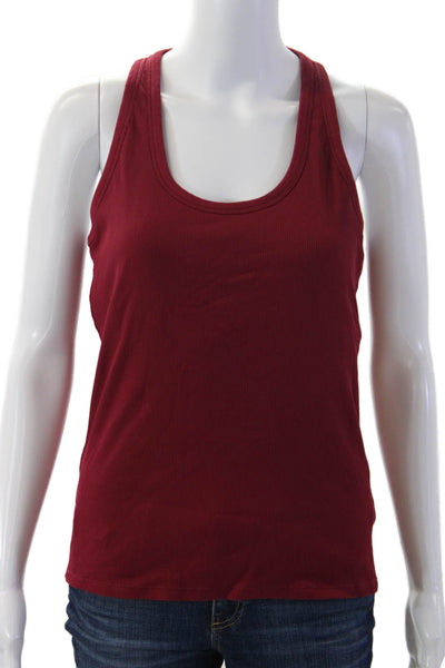 All Access Women Red Basic Sleeveless Tank Size 2XL