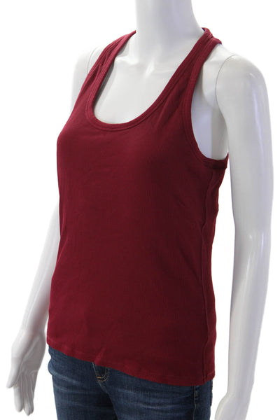All Access Women Red Basic Sleeveless Tank Size 2XL