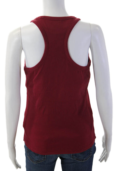 All Access Women Red Basic Sleeveless Tank Size 2XL