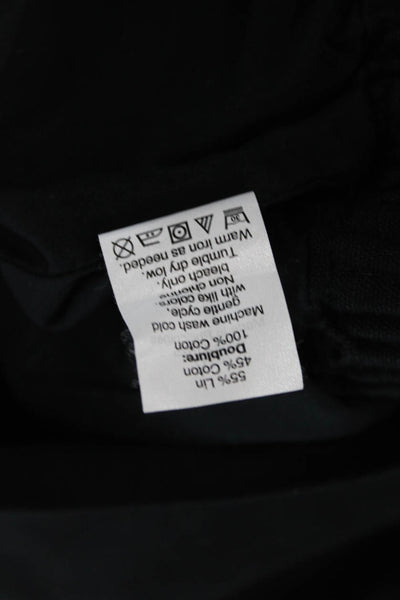 J Crew Womens A-Line Mini Skirt Black Size 0
