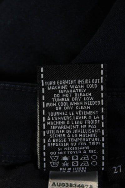 7 For All Mankind Women Skinny Ankle Jeans Dark Blue Size 27