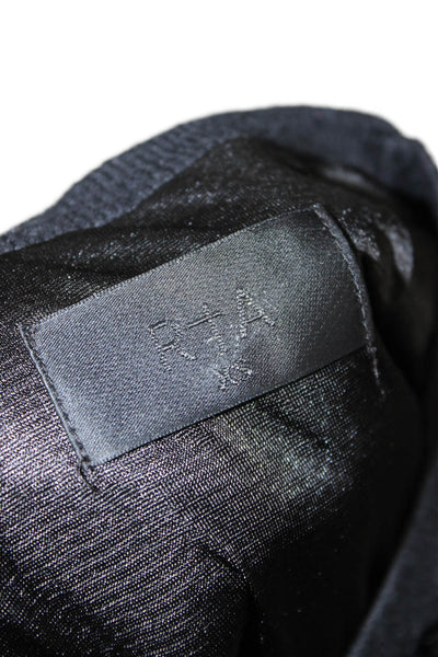 R+A Unisex Pullover Sweater Black Cashmere Silk Modal Size XS