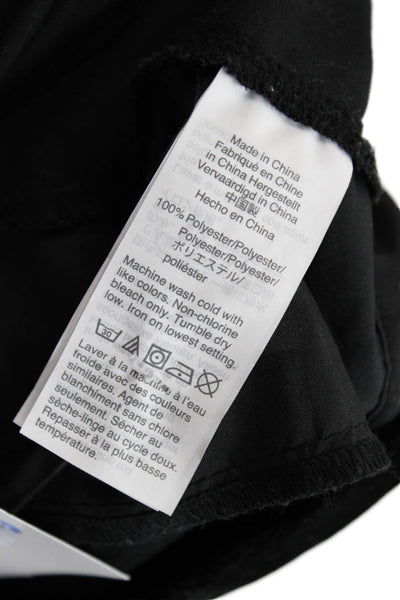 J Crew Women Ankle Cropped Pants Black Polyester 26 Inseam Size 2