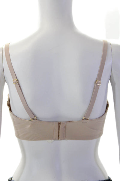Natori Womens Under Wire Discreet Bra Mocha Beige Size 36 DDD