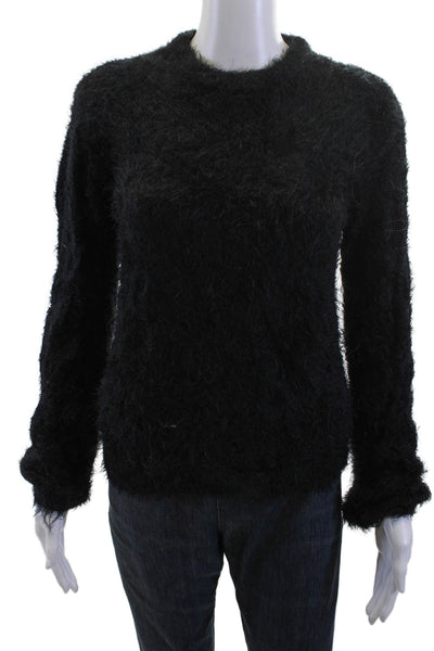 Ragdoll Unisex Pullover Sweater Black Crew Neck Long Sleeve Grunge Size S
