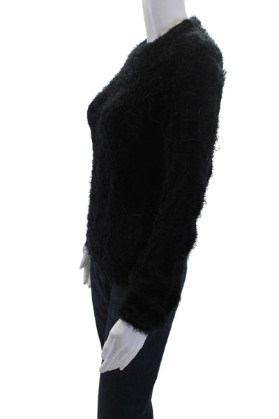 Ragdoll Unisex Pullover Sweater Black Crew Neck Long Sleeve Grunge Size S