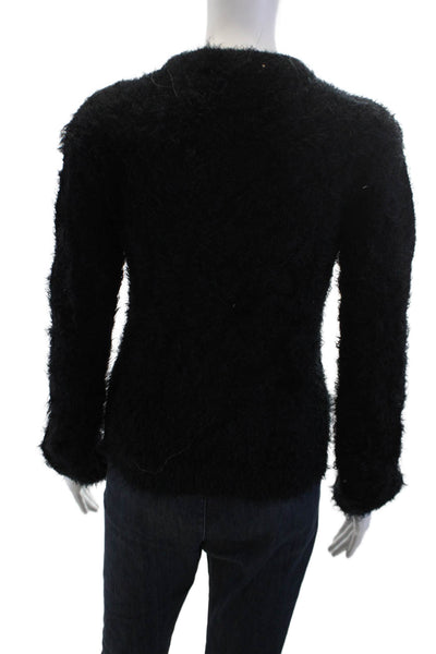 Ragdoll Unisex Pullover Sweater Black Crew Neck Long Sleeve Grunge Size S