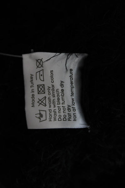 Ragdoll Unisex Pullover Sweater Black Crew Neck Long Sleeve Grunge Size S