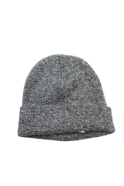 Herschel Supply Co. Womens Knitted Beanie Hat Dark Gray Size OS