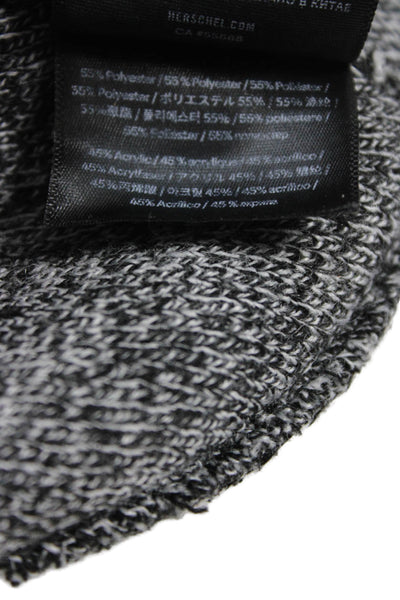 Herschel Supply Co. Womens Knitted Beanie Hat Dark Gray Size OS