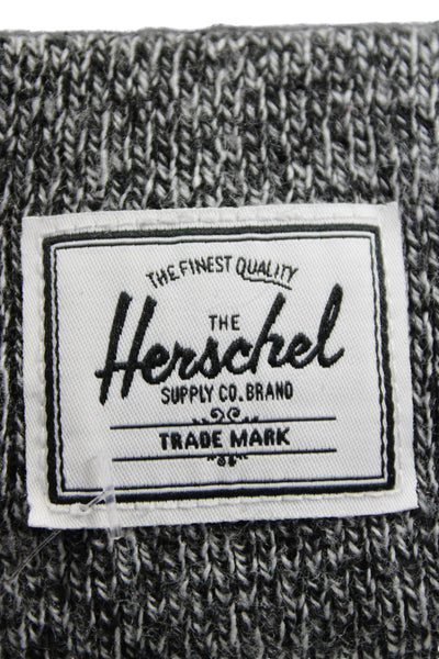 Herschel Supply Co. Womens Knitted Beanie Hat Dark Gray Size OS