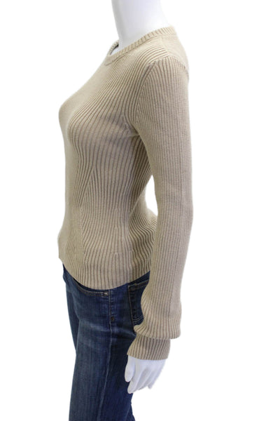 Nation LTD Women Pullover Striped Pima Cotton Sweater Size XS