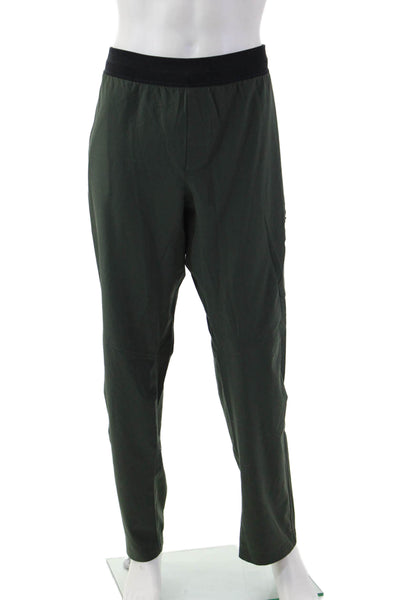 Under Armour Mens Cargo Windbreaker Pants Green Size 2XL