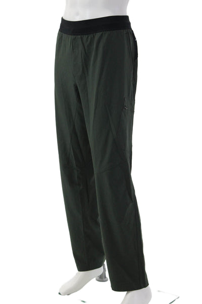 Under Armour Mens Cargo Windbreaker Pants Green Size 2XL